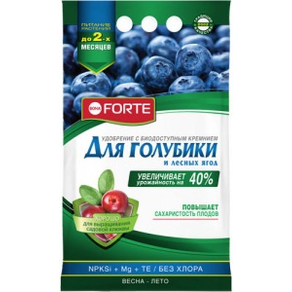 Удобрение для голубики и лесных ягод с цеолитом Bona Forte 2.5 кгBF23010271 (арт. 16234653) — купить с доставкой