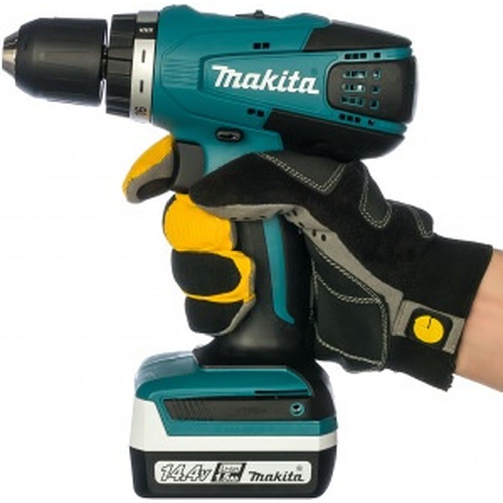 Аккумуляторная дрель-шуруповерт Makita DF347DWLE + фонарь (арт. 15603152) —  купить с доставкой