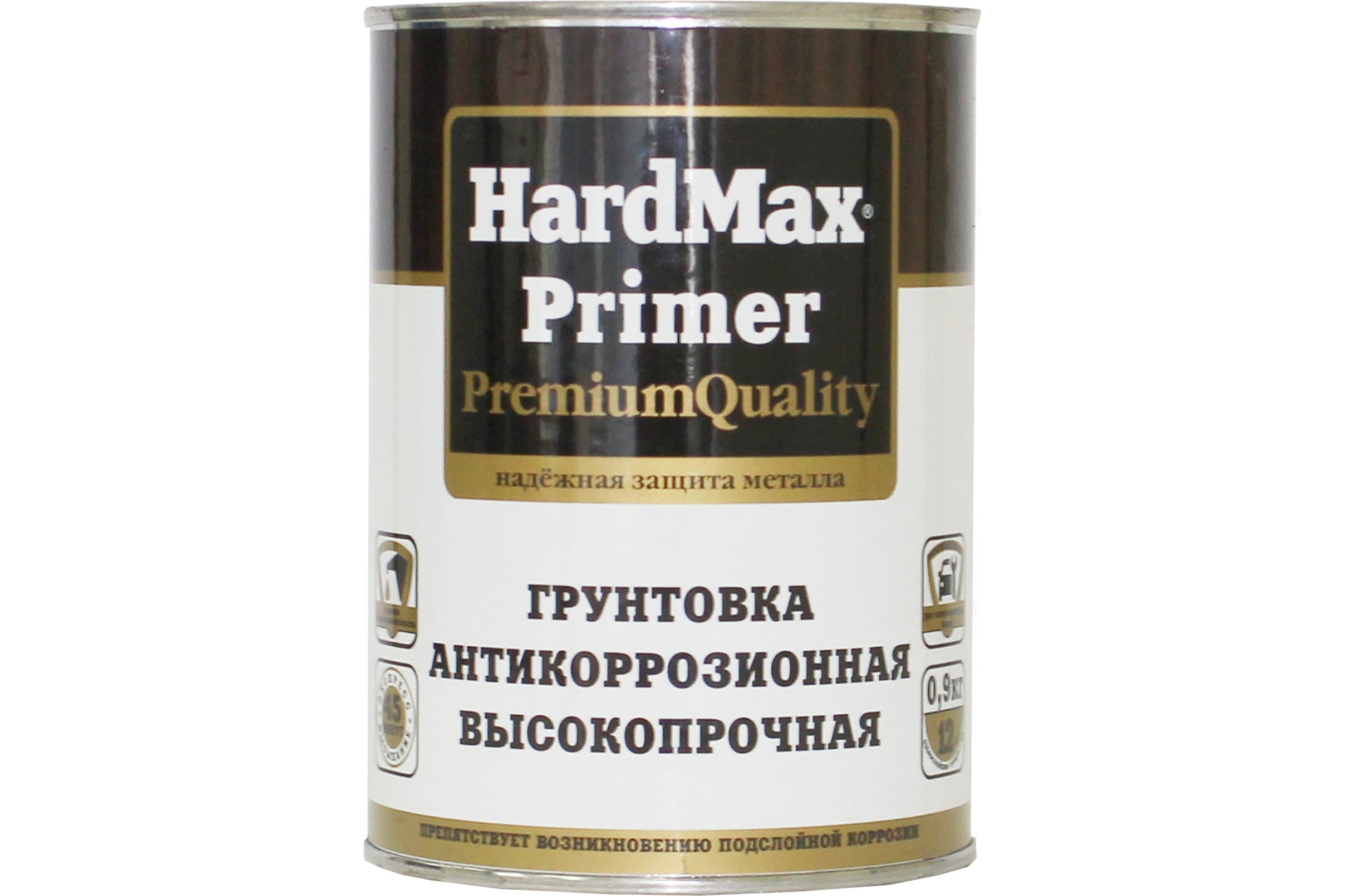 Антикоррозионная грунтовка HardMax PRIMER светло-серая, банка 0,9 кг  4690417078462 (арт. 18185953) — купить с доставкой