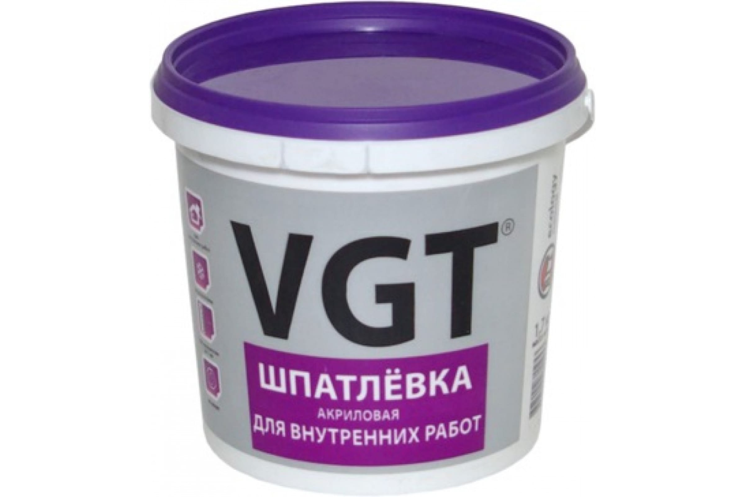 Шпатлевка Vgt Влагостойкая Белый Купить