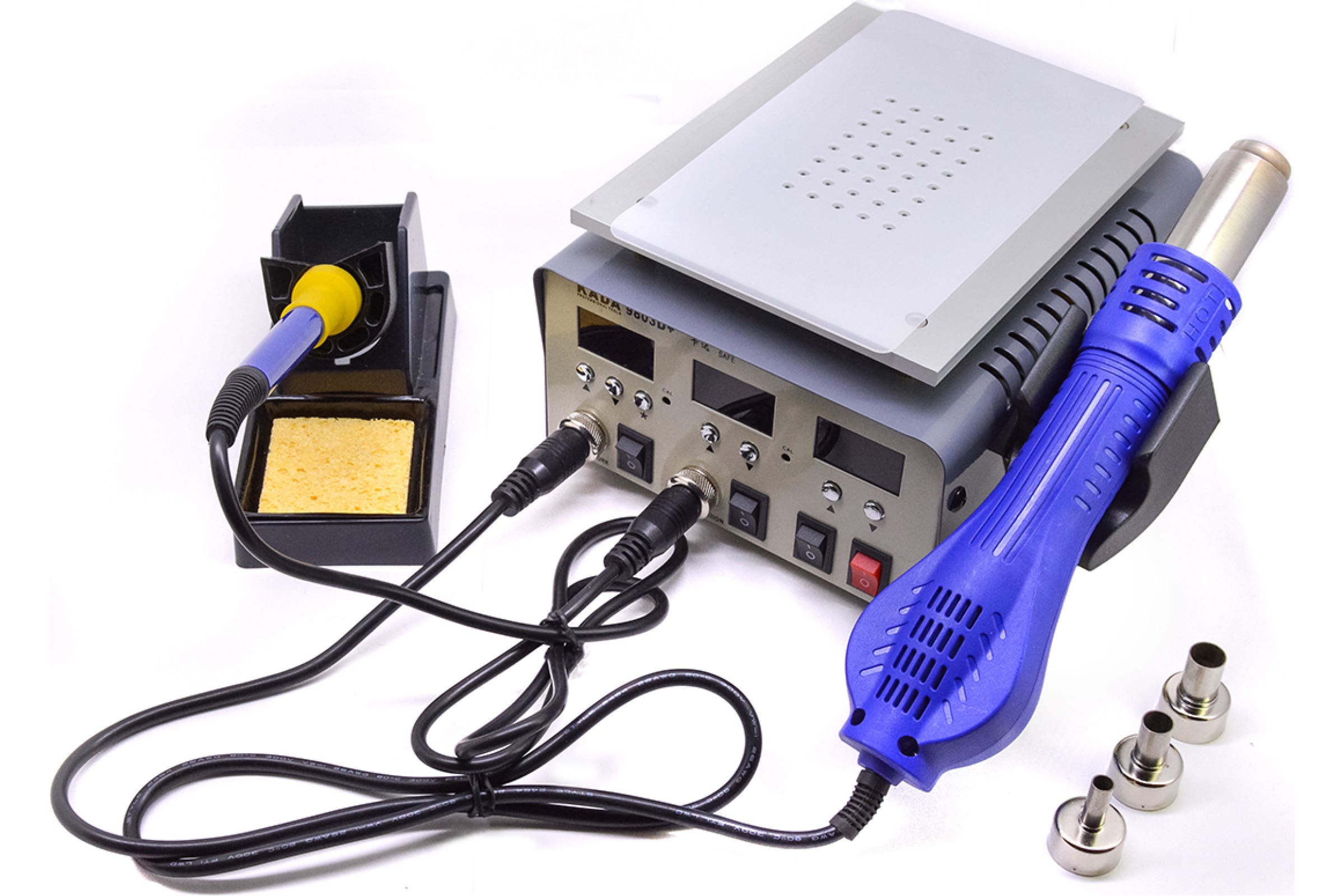 Паяльная станция KADA 9803D+ со станком для разборки модулей М7752079 ...