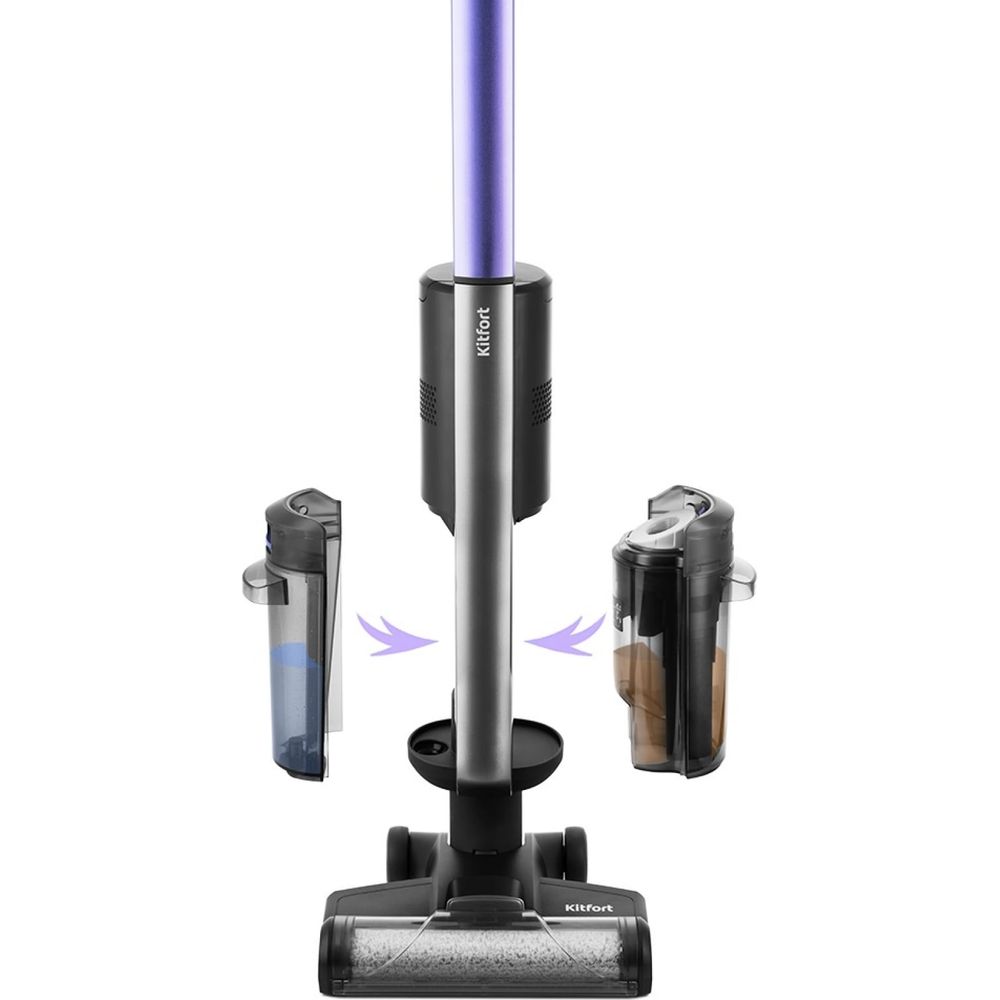 Вертикальный беспроводной моющий пылесос KITFORT КТ-598 (арт. 20967279) —  купить с доставкой