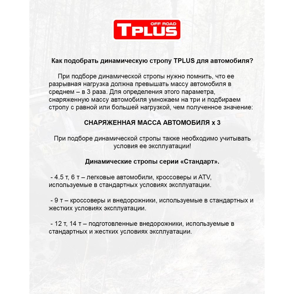 Динамический строп Tplus Стандарт 9 т, 9 м, мешок T017807 (арт. 22094823) —  купить с доставкой