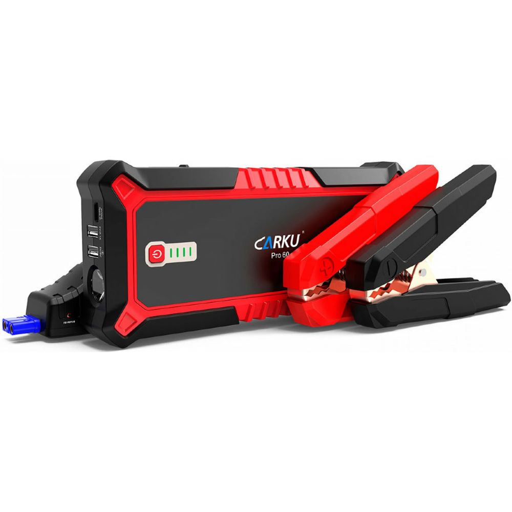 Портативное пуско-зарядное устройство CARKU 25000 mAh jump starter Pro-60  (арт. 15984419) — купить с доставкой