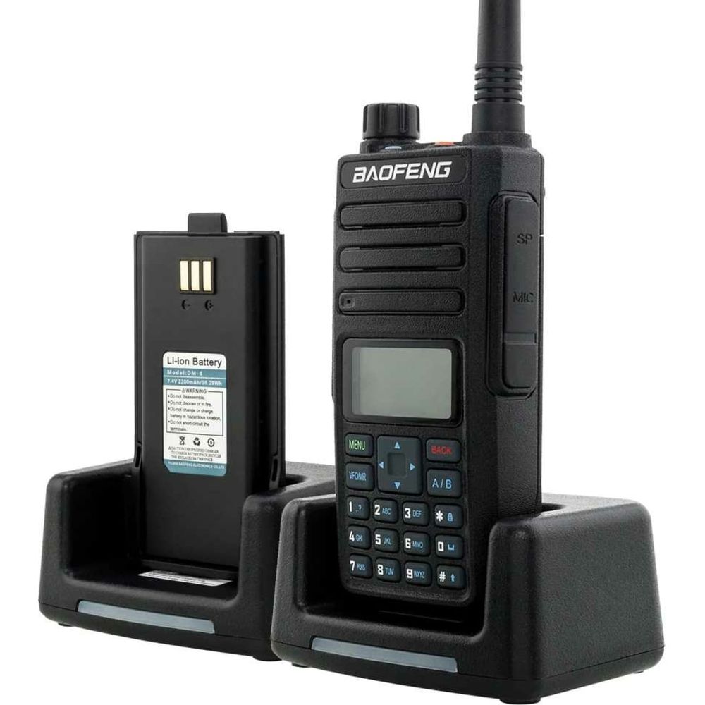 Рация Baofeng DR-1801 UV, DMR, 136-174/400-470 МГц, 2000 мАч, 5 Вт 00029032  (арт. 25243629) — купить с доставкой