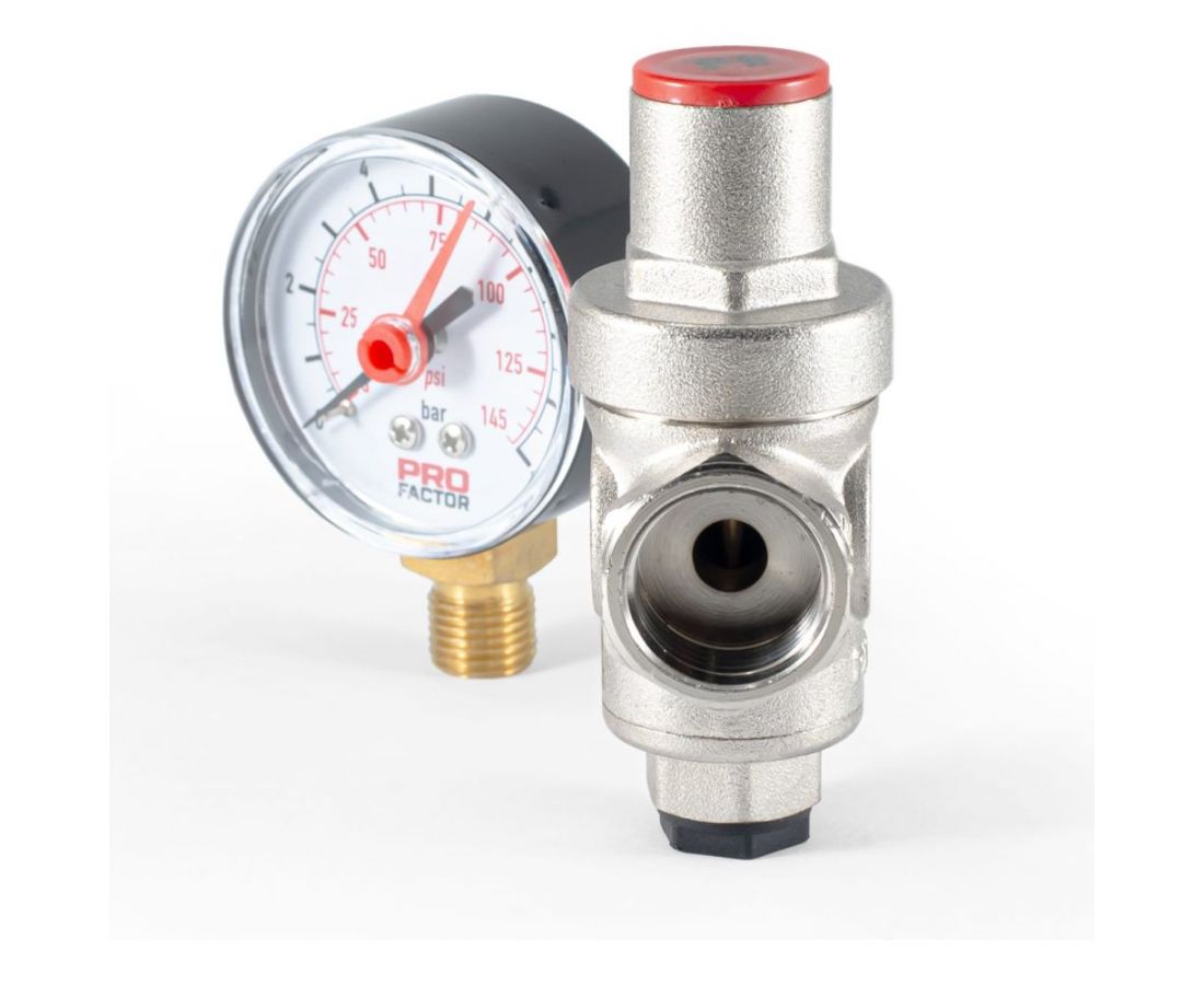 Редуктор давления поршневой для подпитки отопления. Редуктор давления мембранный 1/2. Редуктор давления под манометр. Profactor редуктор давления. Баллоны постоянного давления поршневого типа.