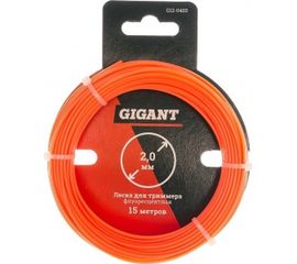 Леска для триммеров "Круг" флуоресцентная 2,0 мм, 15 м Gigant G12-0403 