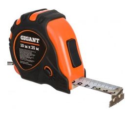 Измерительная рулетка Gigant GMT 1025 10x25 мм с магнитным захватом 