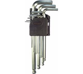 Набор имбусовых удлиненных ключей 1,5-10 мм MATRIX 11233 