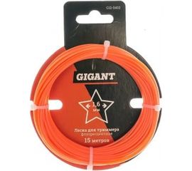 Леска для триммеров "Звезда" флуоресцентная 1,6 мм, 15 м, Gigant G12-0402 