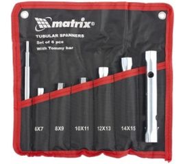Набор ключей трубчатых торцевых 7 пр MATRIX 13719 