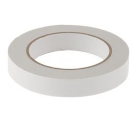 Клейкая лента на вспененной основе MATRIX усиленная, двусторонняя, белая, 19 мм х 5 м 89080 