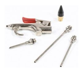 Набор пневматический продувочный пистолет с насадками MATRIX 4 шт 57338 