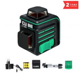 Построитель лазерных плоскостей ADA Cube 2-360 Green Professional Edition А00534 