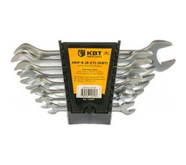 Набор гаечных рожковых ключей НКР-8 /8-27/ КВТ 78365 