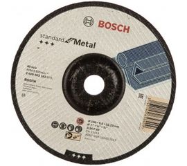 Круг обдирочный Standard по металлу (180x6х22.2 мм) Bosch 2608603183 