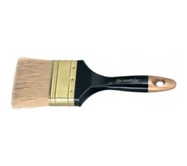 Кисть плоская "Профи" 4", натуральная щетина, пластмассовая ручка MATRIX 83165 