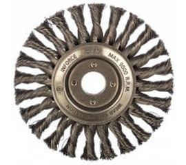 Щетка дисковая плоская для УШМ (150х22.2 мм) Inforce 11-01-049 