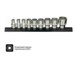 Набор торцевых безударных головок (9 шт; 10-27 мм; 1/2") Inforce 11-01-258 