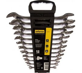 Набор рожковых ключей, 12 предметов Inforce 06-05-79 