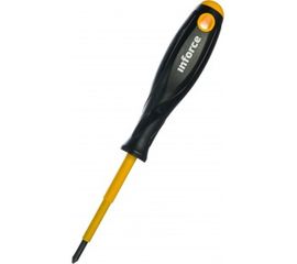 Отвертка диэлектрическая PH1х80мм Inforce 06-09-74 