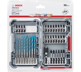Набор ударных бит и универсальных сверл (кейс L) 35 предметов Bosch 2608577147 