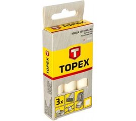 Белый мел 13 x 85, 3 шт. TOPEX 14A950 