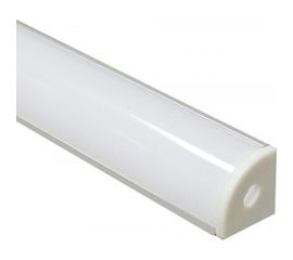 Алюминиевый угловой круглый профиль, серебро Feron CAB280 10299 