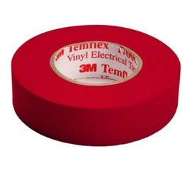 Изолента ПВХ 3М Temflex 1300 красная, рулон 19 мм x 20 м 7100080341 