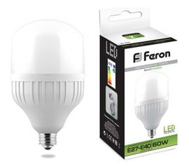 Светодиодная лампа 60W 230V E40 4000K Feron LB-65 25821 