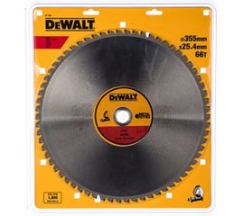 Пильный диск по стали (355х25.4 мм; 66 TCG) Dewalt DT1926 
