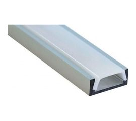 Алюминиевый накладной профиль, серебро Feron CAB262 10267 