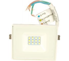 Светодиодный прожектор 2835 SMD 10W 6400K IP65 AC220V/50Hz, белый с матовым стеклом 108*115*26мм FERON LL-918 29491 