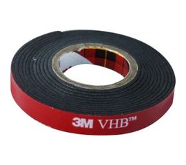 Монтажная универсальная лента 3М чёрная 12 мм х 1,5 м 4607166909497 