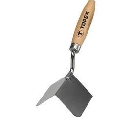 Штукатурная кельма для внешних углов TOPEX 80x60 мм 13A835 