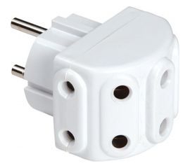 Разветвитель Alfa 5 гнезд без з/к пятерник 90944 