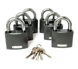 Висячие замки APECS PD-01-63 6Locks+5Keys 11651 