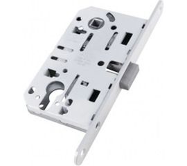 Замок AGB межк. магнит. под цил. MEDIANA POLARIS B06103.50.91.567 с отв. планк B02402.05 белый 40711 