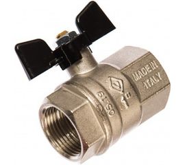 Шаровый кран Bugatti NEW JERSEY 900 1" в/в бант артикул 9120006 ИС.080996 