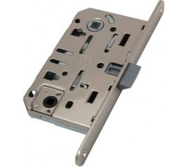 Замок AGB B01102.50.34.567 межкомнатный WC матовый хром MEDIANA EV. инд.упак+B01000.13 25797 