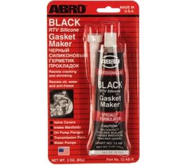 Высокотемпературный герметик прокладок ABRO черный USA 85г 12-AB-R 
