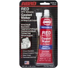 Высокотемпературный герметик прокладок ABRO красный USA 85г 11-AB-R 