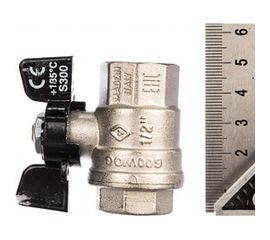 Шаровый кран Bugatti OREGON 1/2" в/в бант артикул 3020062 ИС.081012 