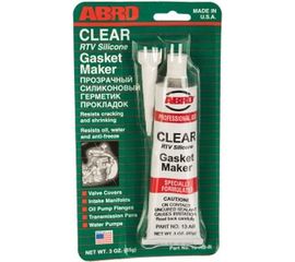 Стандартный герметик прокладок ABRO прозрачный USA 85г 13-AB-R 