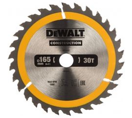 Пильный диск CONSTRUCT (165х20 мм; 30 ATB) Dewalt DT1935 