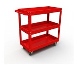 Инструментальная тележка ABC 3 полки 700х350х760 мм ИТЛ-3К 