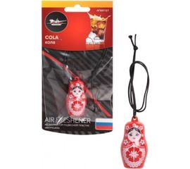 Подвесной ароматизатор Airline Матрешка кола AFMA161 