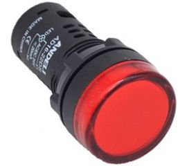 Лампа ANDELI AD16-22DS LED матрица d22мм красный 220В AC ADL10-143 