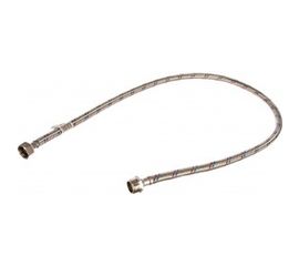 Гибкая подводка для воды с оплеткой из нержавеющей стали (1/2"х100 см, в/н) ELKA ИС.100087 