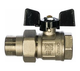 Шаровый кран с полусгоном американкой 3/4 бант Bugatti NEW JERSEY 900 9220005 ИС.080994 